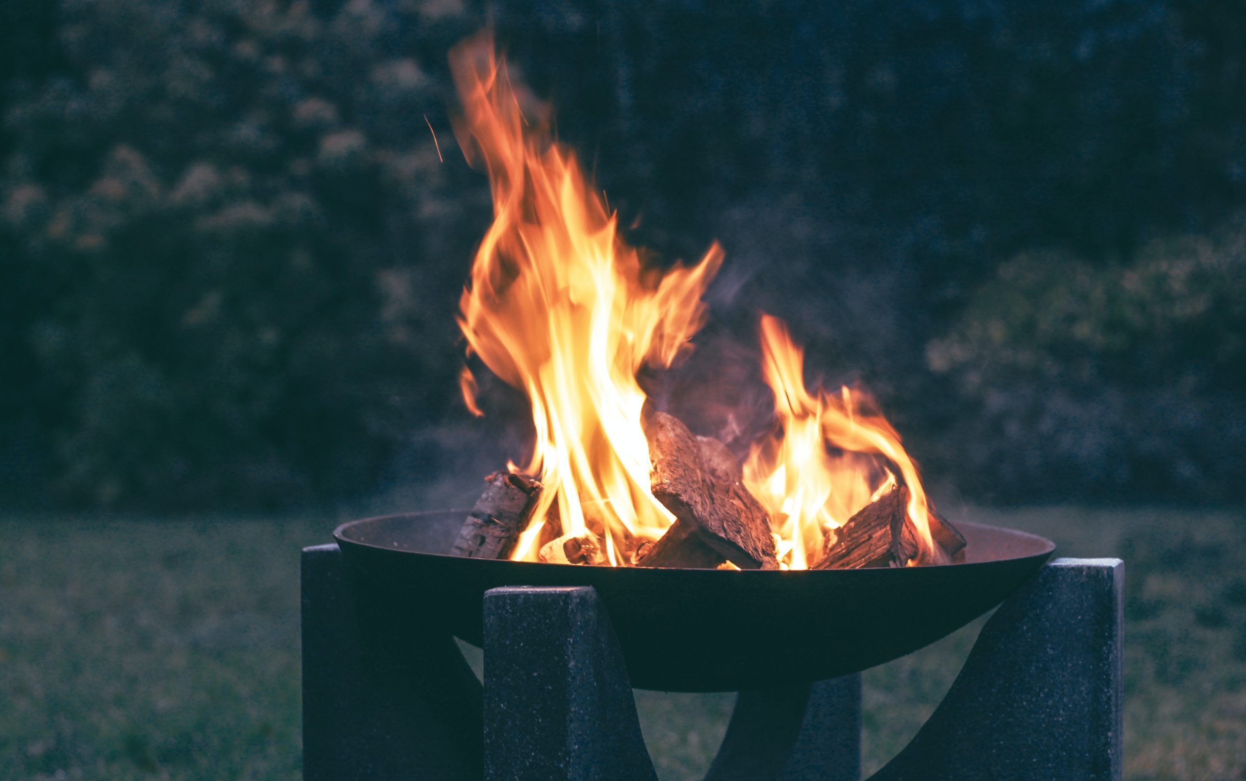 outdoor fire pit